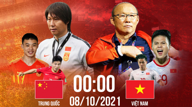 Trực tiếp bóng đá Việt Nam vs Trung Quốc 8/10 vòng loại World Cup 2022 VTV6, FPT Play 0