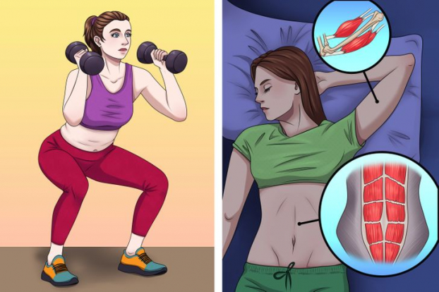 5 cách giảm cân, đốt cháy mỡ thừa ngay cả khi đang ngủ 2