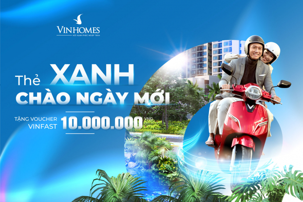 Vinhomes tặng cư dân 30.000 voucher xe máy điện VinFast 0