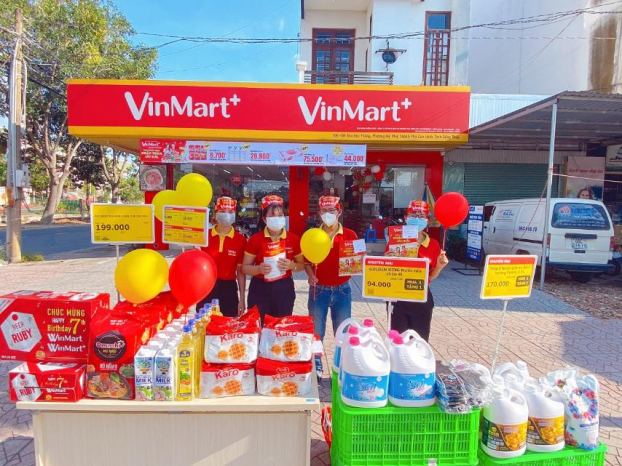 Khuyến mãi cực hấp dẫn hàng trăm nhãn hàng, mừng sinh nhật 7 tuổi VinMart/VinMart+ 1