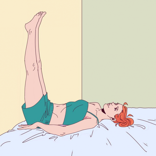 Ngả lưng xuống là ngủ được ngay: 8 tư thế yoga đơn giản giúp bạn ngủ ngon, hết mệt mỏi 3