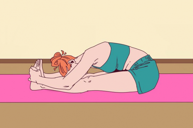 Ngả lưng xuống là ngủ được ngay: 8 tư thế yoga đơn giản giúp bạn ngủ ngon, hết mệt mỏi 4
