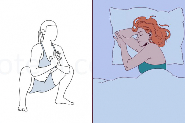 Ngả lưng xuống là ngủ được ngay: 8 tư thế yoga đơn giản giúp bạn ngủ ngon, hết mệt mỏi 7