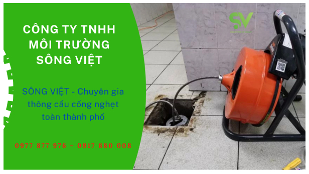   Ưu điểm của dịch vụ hút hầm cầu, thông cống tại Sông Việt  