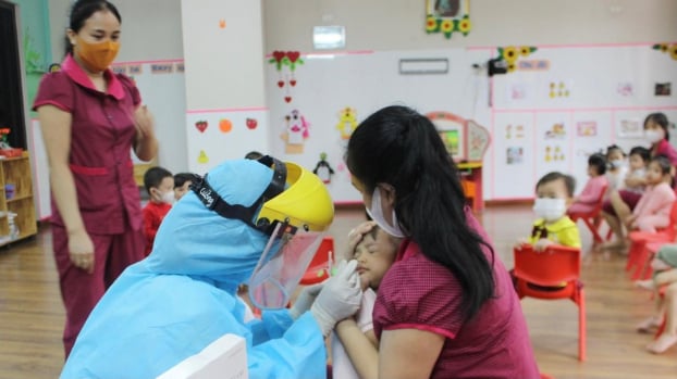 Điều kiện xuất viện đối với F0 là trẻ em 0