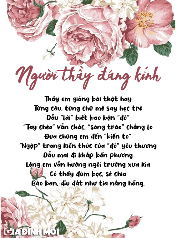 Tuyển tập thiệp chúc mừng ngày Nhà giáo Việt Nam 20/11 đẹp, ý nghĩa nhất 2021 2