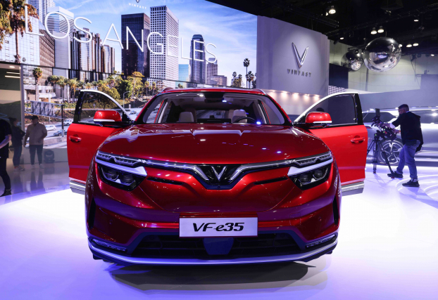 VinFast ra mắt thương hiệu xe điện tại Los Angeles Auto Show 2021 4