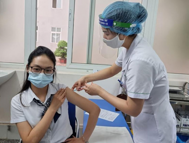   Hà Nội dự kiến triển khai tiêm vắc xin phòng COVID-19 cho trẻ trong quý IV năm 2021 và quý I năm 2022. Ảnh minh họa  