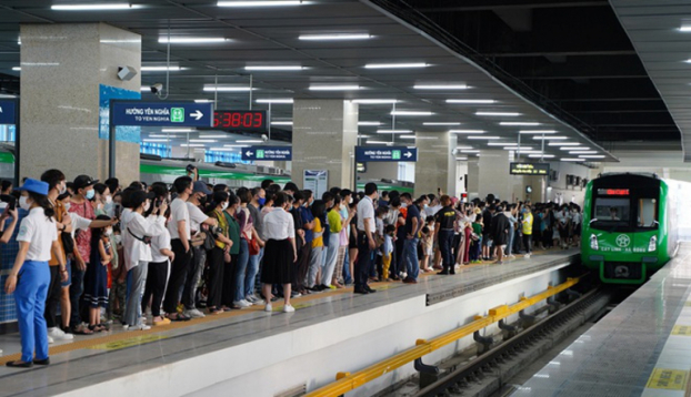   Từ 21/11, tàu điện Cát Linh - Hà Đông bắt đầu thu phí và đổi giờ tàu chạy. Ảnh minh họa  