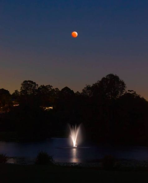 Những bức ảnh chụp trăng máu và nguyệt thực một phần đẹp và ấn tượng nhất hôm qua 19/11 4