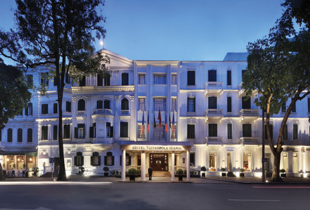   Sofitel Legend Metropole Hanoi nổi bật với với những chi tiết kiến trúc Pháp đậm chất lãng mạn và tinh tế  