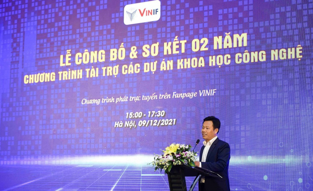   GS. Vũ Hà Văn (Giám đốc Khoa học VinIF và VinBigData, Tập đoàn Vingroup) khẳng định: VINIF luôn nỗ lực thúc đẩy hệ sinh thái nghiên cứu - ứng dụng khoa học trong nước.  