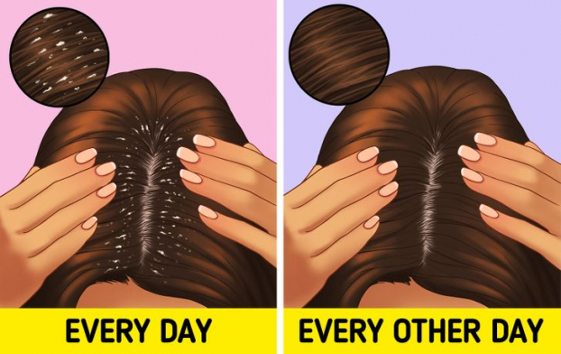 Điều gì sẽ xảy ra với mái tóc nếu bạn gội đầu hàng ngày? 2
