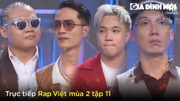Link xem trực tiếp Rap Việt mùa 2 tập 11 ngày 25/12 trên HTV2, VieON 0
