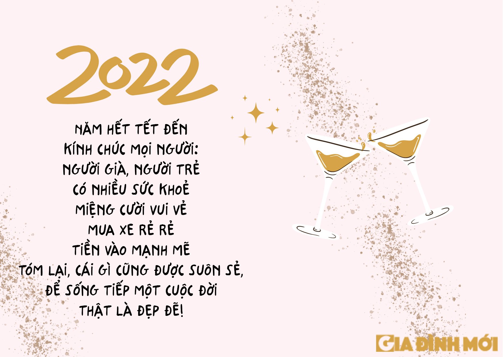 Tuyển tập thiệp chúc mừng năm mới 2022 đẹp, độc, ý nghĩa tặng mọi người 3