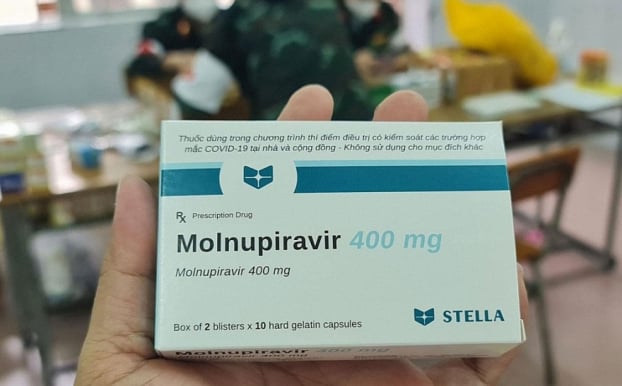   Thuốc Molnupiravir mới đang được sử dụng trong Chương trình thí điểm, không bán trên thị trường. Ảnh minh họa  