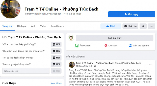 Trạm Y tế online đầu tiên tại Hà Nội đồng hành cùng bệnh nhân F0 điều trị tại nhà 0