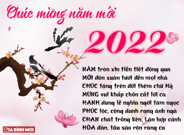 Thiệp chúc Tết Nhâm Dần 2022 đẹp nhất, ý nghĩa nhất 11