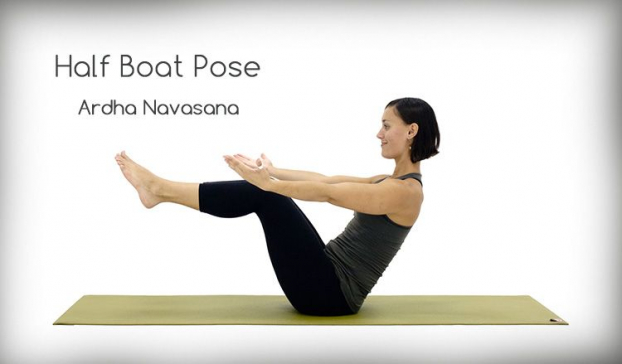   Half Boat Pose - Tư thế bán con thuyền  