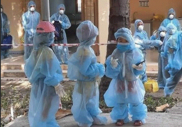   Hơn 17.000 trẻ em Hà Nội nhiễm COVID-19.  