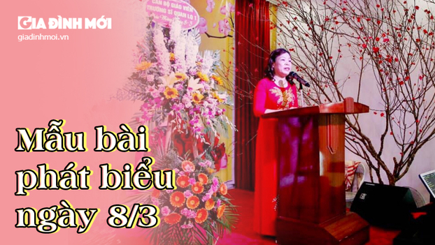 Bài phát biểu 8/3 của chủ tịch công đoàn hay và ngắn gọn nhất 0