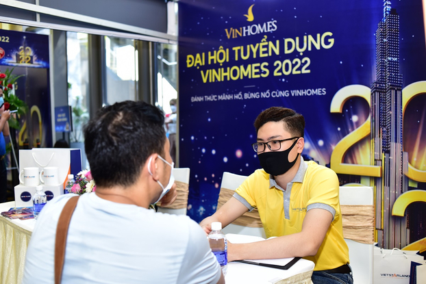 10 ngàn hồ sơ ứng tuyển tại Đại hội tuyển dụng Vinhomes 2022 0