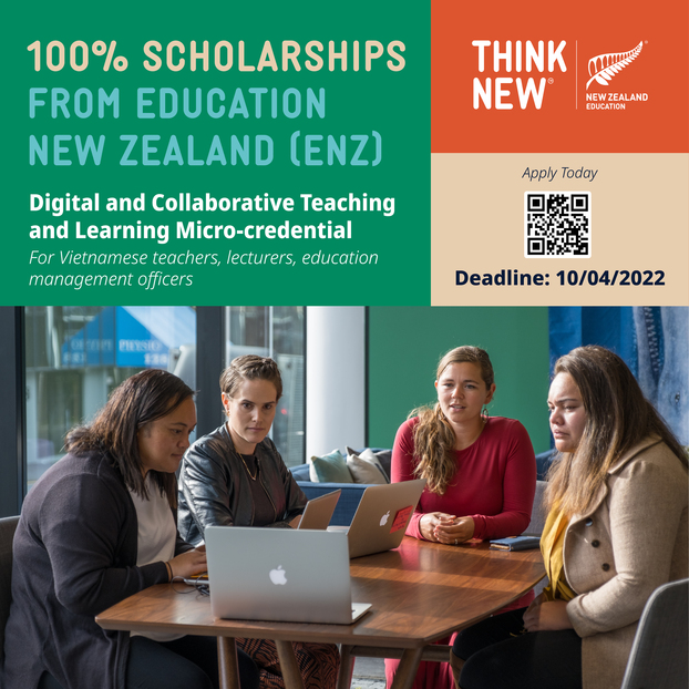 New Zealand cấp 20 suất học bổng toàn phần dành cho giáo viên Việt Nam 0