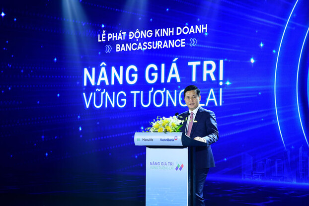   Ông Trần Công Quỳnh Lân - Phó Tổng Giám đốc VietinBank chính thức phát động kinh doanh kênh Bancassurance tại VietinBank  