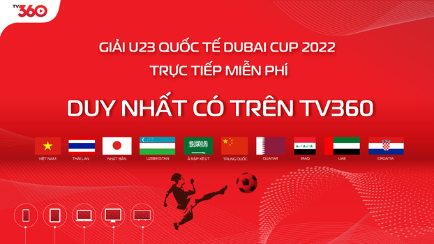 Viettel có bản quyền U23 Dubai Cup, khán giả được chọn BLV xem U23 Việt Nam 0
