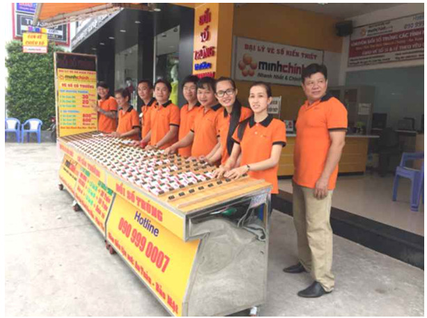 Đại lý bán vé số