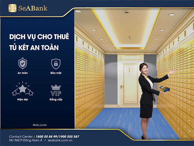 SeABank triển khai dịch vụ cho thuê két an toàn dành cho Khách hàng nhiều ưu đãi hấp dẫn 0