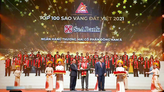 SeABank lần thứ 6 nhận giải thưởng Sao Vàng đất Việt 0