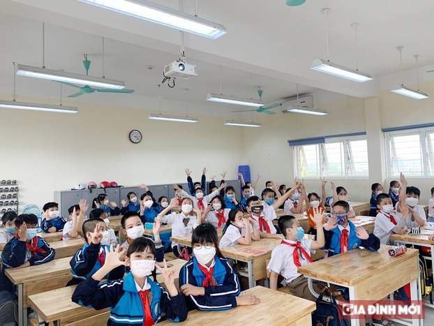   Buổi học sôi nổi của học sinh lớp 4a5 trường tiểu học Đoàn Kết - Long Biên - Hà Nội.  