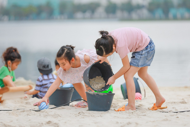 Không gian ngập tràn niềm vui của những cư dân nhí tại  'Quận Ocean' 2