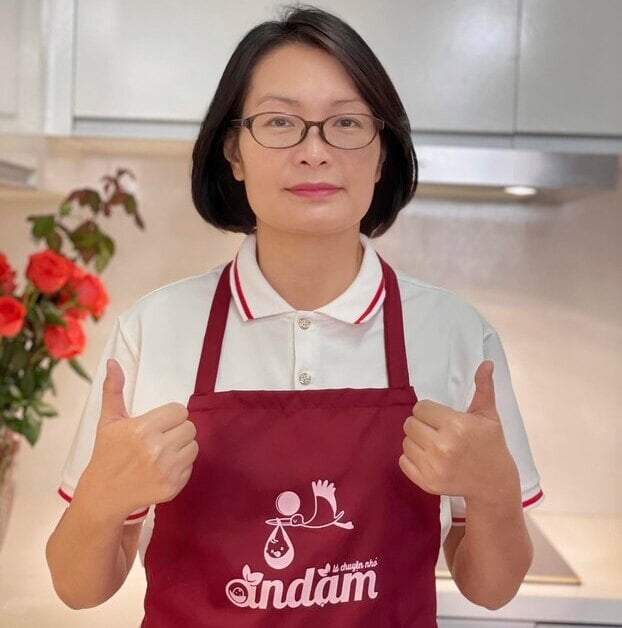   Chuyên gia ăn dặm Nguyễn Thị Miện.  