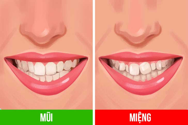 Điều gì sẽ xảy ra nếu bạn thở bằng miệng thay vì bằng mũi? 2