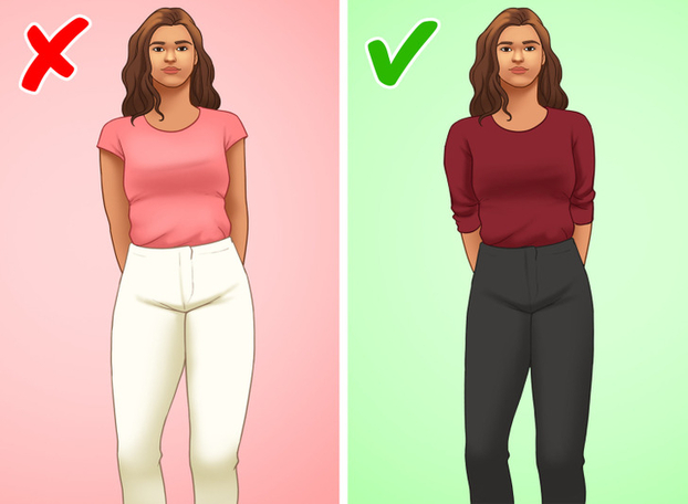 10 nguyên tắc chọn trang phục đơn giản giúp bạn trông thon thả hơn tức thì 0