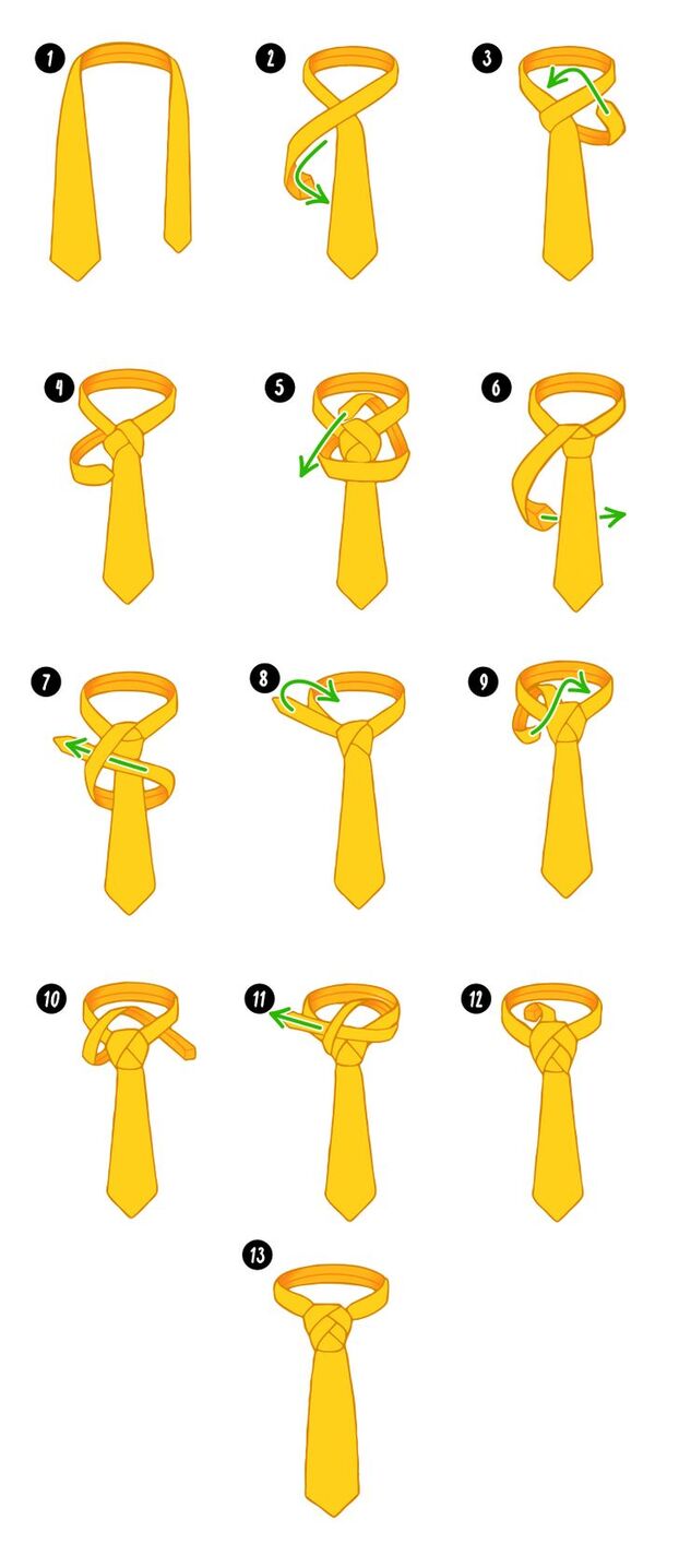 7 cách thắt cà vạt đơn giản và sang trọng cho nam giới, các quý ông nên biết 3