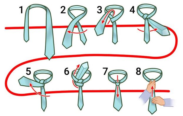 7 cách thắt cà vạt đơn giản và sang trọng cho nam giới, các quý ông nên biết 6