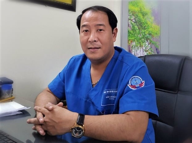  Bác sĩ Trần Anh Thắng – Phó giám đốc Trung tâm Cấp cứu 115 Hà Nội  