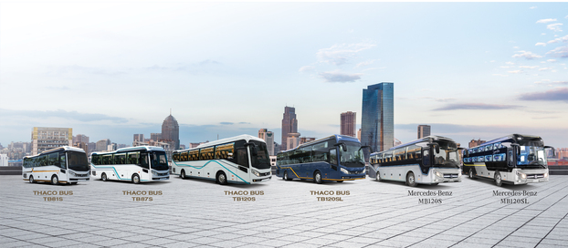 Lễ công bố hợp tác chiến lược THACO AUTO – DAIMLER BUS và giới thiệu xe bus cao cấp Mercedes-Benz 5