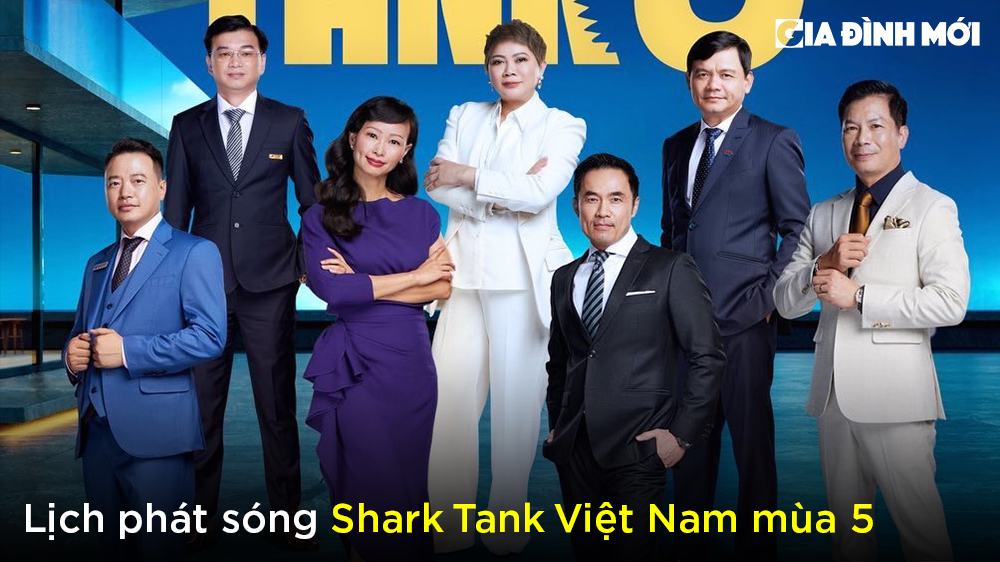 Lịch phát sóng Shark Tank Việt Nam - Thương Vụ Bạc Tỷ mùa 5 0