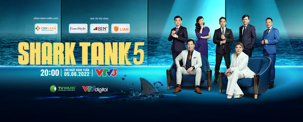 Lịch phát sóng Shark Tank Việt Nam - Thương Vụ Bạc Tỷ mùa 5 2