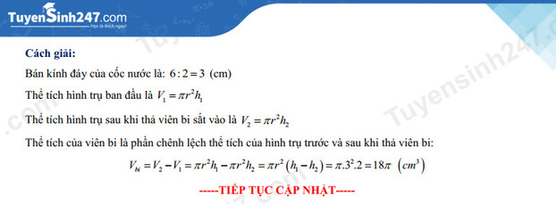 Gợi ý đáp án đề thi môn Toán vào lớp 10 tỉnh Thừa Thiên Huế năm 2022 chính xác nhất 3