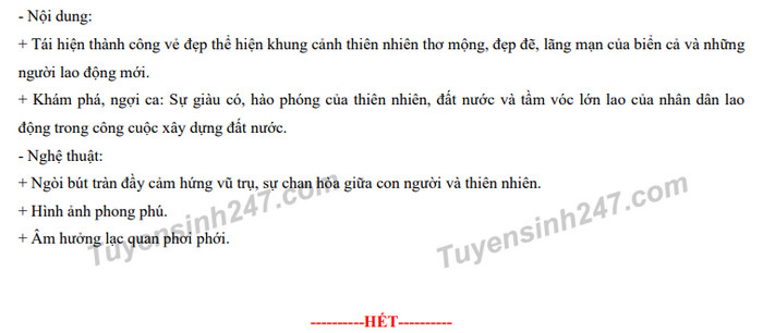 Gợi ý đáp án Ngữ văn vào lớp 10 tỉnh Thái Bình năm 2022 đầy đủ, chi tiết nhất 2