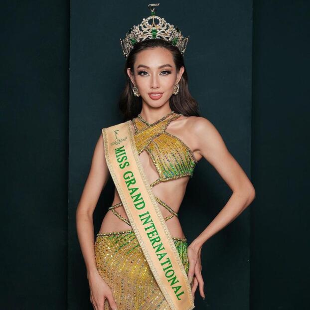   Hoa hậu Hòa bình Quốc tế 2021 Nguyễn Thúc Thùy Tiên  