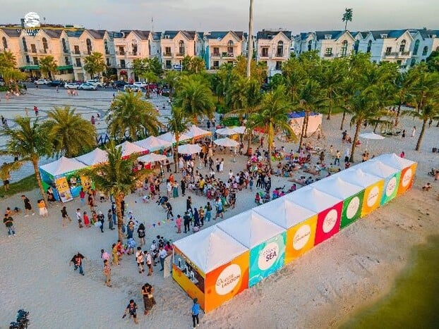 Giới trẻ đổ bộ “Quận Ocean” tham dự lễ hội Biển 2