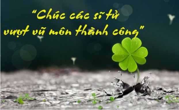 Hình ảnh kèm lời chúc thi tốt dành tặng các sĩ tử thi tốt nghiệp THPT 2022 cực đáng yêu và ý nghĩa 0