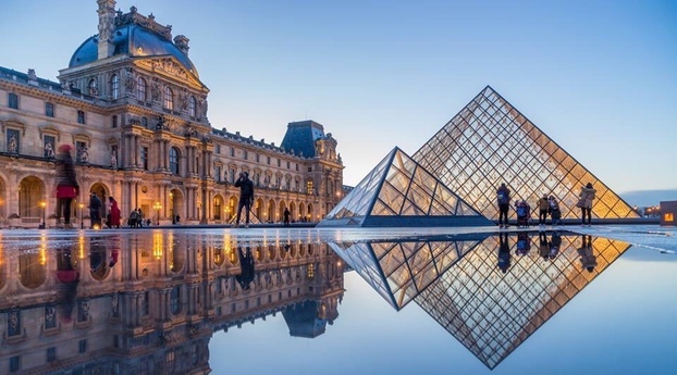   Bảo tàng Louvre - công trình biểu tượng tại Pháp  