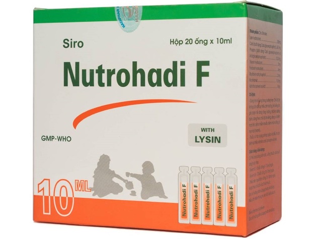   Siro uống Nutrohadi F chữa biếng ăn, suy dinh dưỡng bị thu hồi trên toàn quốc do không đảm bảo chất lượng. Ảnh minh họa  